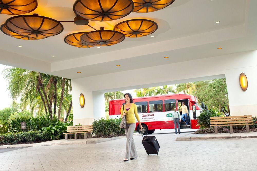 Miami Airport Marriott Hotell Exteriör bild